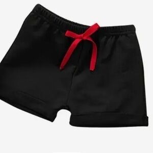 Kids black shorts 4T